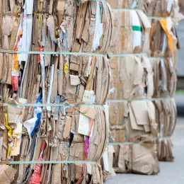 Bloc de papiers à recycler